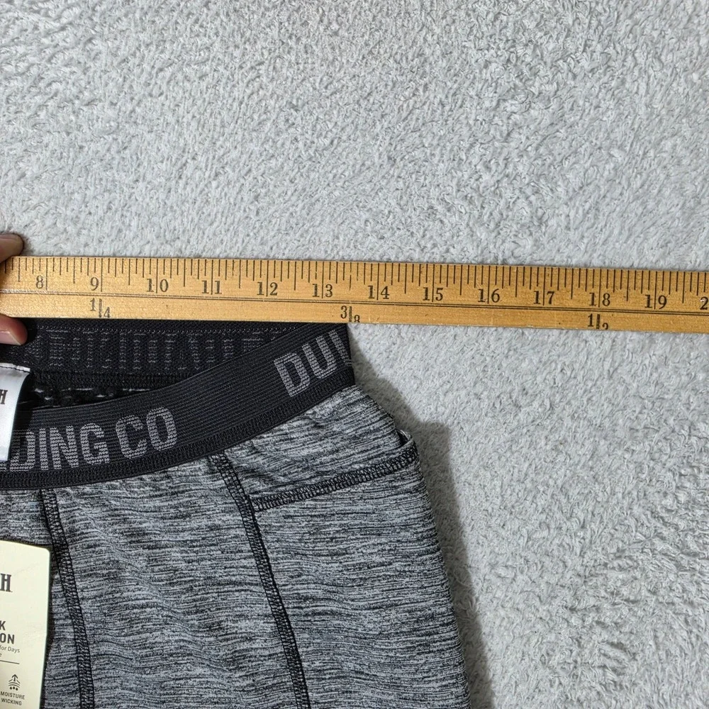 NEW Duluth Trading Base Layer Pants Mens M 32 Grey Noorvik Stretch Pocket 30635